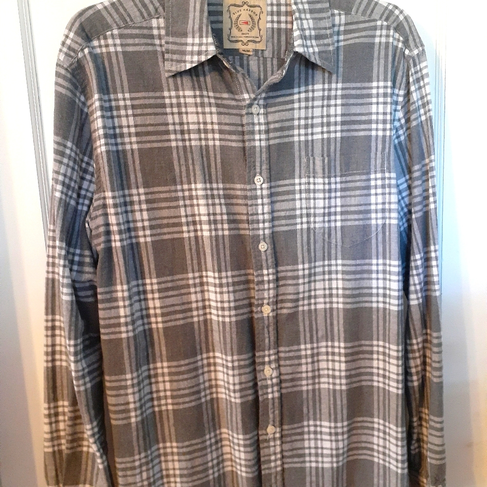 Blue Harbor Long Sleeve Button up